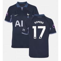 Tottenham Hotspur Cristian Romero #17 Bortedrakt 2023-24 Kortermet